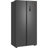 Отдельностоящий холодильник с инвертором Weissgauff WSBS 600 NoFrost Inverter Dark Grey купить в Москве и Санкт-Петербурге