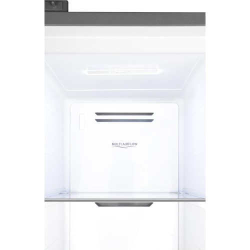 Отдельностоящий холодильник с инвертором Weissgauff WSBS 600 NoFrost Inverter Dark Grey купить в Москве и Санкт-Петербурге