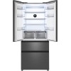 Отдельностоящий холодильник Weissgauff WFD 450 Built-in Inverter NoFrost Dark Inox купить в Москве и Санкт-Петербурге