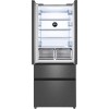 Отдельностоящий холодильник Weissgauff WFD 450 Built-in Inverter NoFrost Dark Inox купить в Москве и Санкт-Петербурге