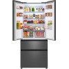 Отдельностоящий холодильник Weissgauff WFD 450 Built-in Inverter NoFrost Dark Inox купить в Москве и Санкт-Петербурге