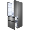 Отдельностоящий холодильник Weissgauff WFD 450 Built-in Inverter NoFrost Dark Inox купить в Москве и Санкт-Петербурге