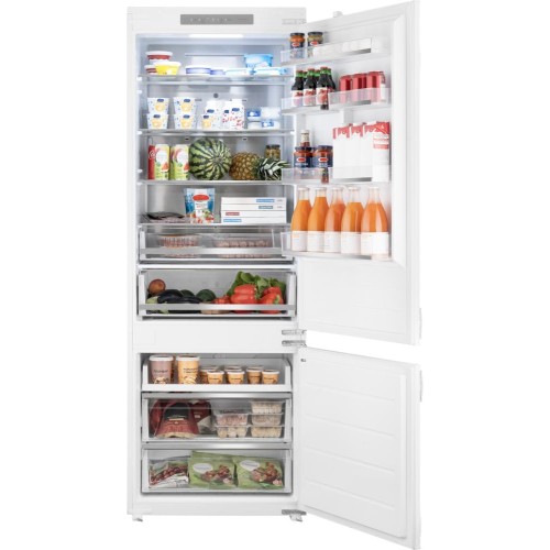 Встраиваемый холодильник с инвертором Weissgauff WRKI 1970 Total NoFrost Inverter Premium Ecofresh Inox купить в Москве и Санкт-Петербурге