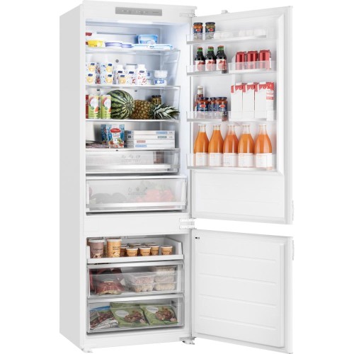 Встраиваемый холодильник с инвертором Weissgauff WRKI 1970 Total NoFrost Inverter Premium Ecofresh Inox купить в Москве и Санкт-Петербурге