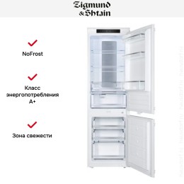Встраиваемый холодильник Zigmund Shtain BR 24 X