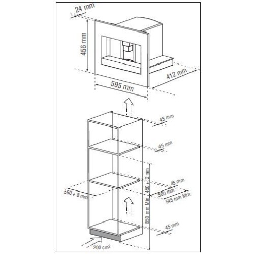 Встраиваемая кофемашина De Dietrich DKD7400XB