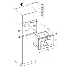Встраиваемая кофемашина Gaggenau CM 450-110