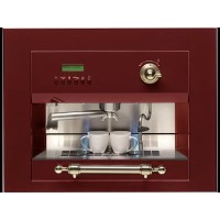 Встраиваемая кофемашина Ilve ES-645C Burgundy (ручки латунь) Встраиваемая кофемашина Ilve ES-645C Burgundy (ручки латунь)