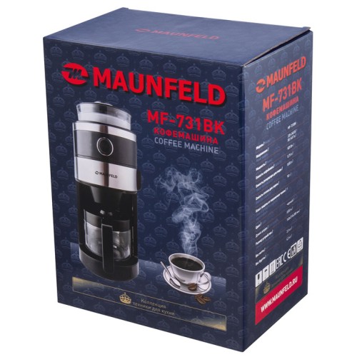 Кофеварка Maunfeld MF-731BK купить в Москве и Санкт-Петербурге