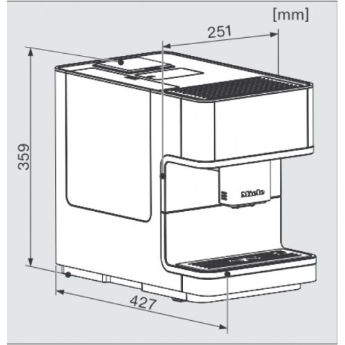 Кофемашина Miele CM 6360 LOCM