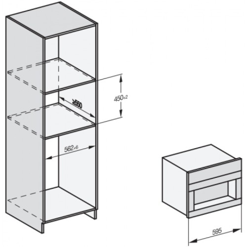 Встраиваемая кофемашина Miele CVA7845 EDST/CLST