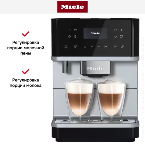 Кофемашина Miele CM 6160 Silver Edition