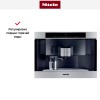 Встраиваемая кофемашина Miele CVA 3660 сталь