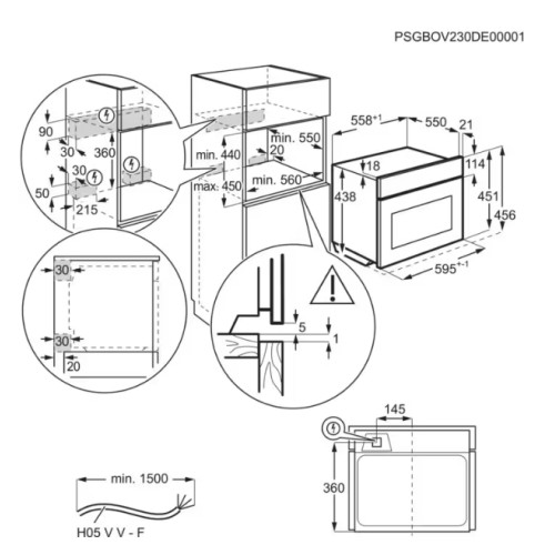 Встраиваемая микроволновая печь AEG NKM7N721B