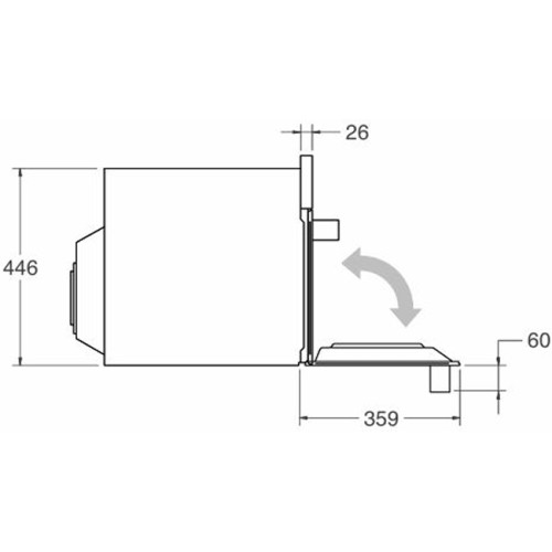 Встраиваемая микроволновая печь Bertazzoni F30PROMWLXT
