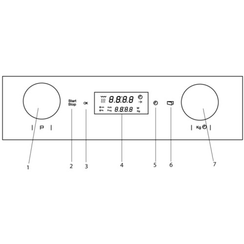 Встраиваемая микроволновая печь Bertazzoni F383MODMWSGNE