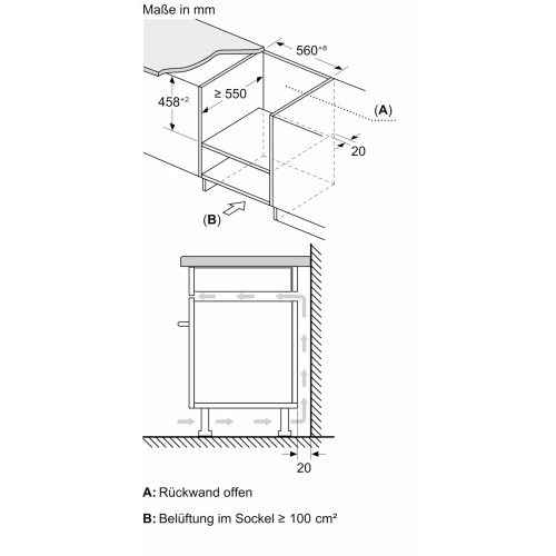 Встраиваемая микроволновая печь Bosch CMA585GS1