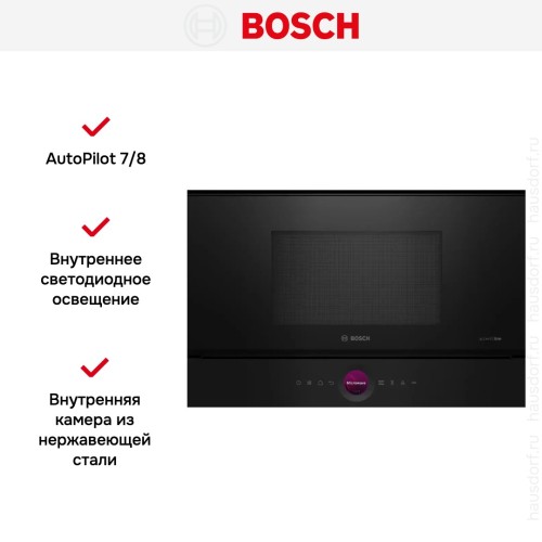 Встраиваемая микроволновая печь Bosch BFL9221B1