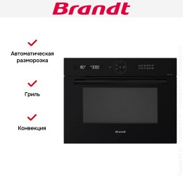 Встраиваемая микроволновая печь Brandt BKC7153BB