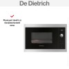 Встраиваемая микроволновая печь De Dietrich DME7120X