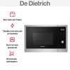 Встраиваемая микроволновая печь De DIetrich DMG2121X