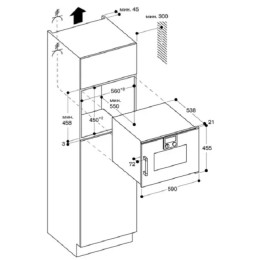 Встраиваемая микроволновая печь Gaggenau BMP 251-130