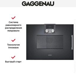 Встраиваемая микроволновая печь Gaggenau BMP 251-100