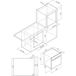 Встраиваемая микроволновая печь Graude MWG 45.0 GE