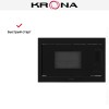 Встраиваемая микроволновая печь Krona ESSEN 60 BL