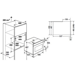 Встраиваемая микроволновая печь Kuppersbusch CM 6330.0 S7 Copper