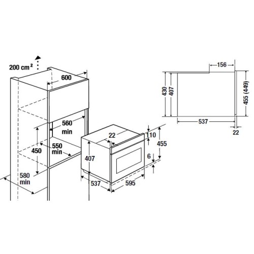 Встраиваемая микроволновая печь Kuppersbusch CM 6330.0 S8 Hot Chili