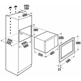 Микроволновая печь Kuppersbusch M 6120.0 W