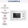 Встраиваемая микроволновая печь Maunfeld MBMO.20.2PGW