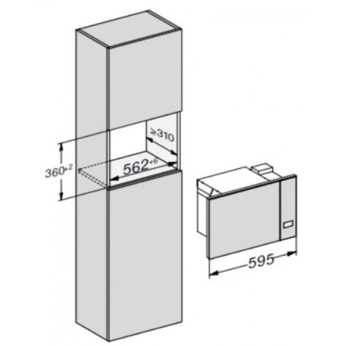 Встраиваемая микроволновая печь Miele M2230SC OBSW