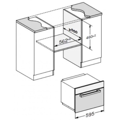 Встраиваемая микроволновая печь Miele M7244TC OBSW