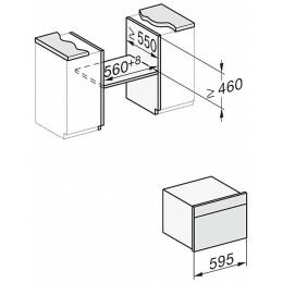 Встраиваемая микроволновая печь Miele H 7140 BM EDST/CLST