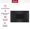 Встраиваемая микроволновая печь Miele M 2234 SC OBSW