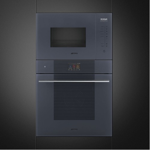 Встраиваемая микроволновая печь Smeg FMI125G купить в Москве и Санкт-Петербурге