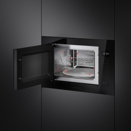 Встраиваемая микроволновая печь Smeg FMI225BI
