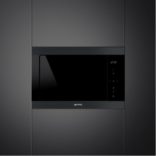 Встраиваемая микроволновая печь Smeg FMI325N купить в Москве и Санкт-Петербурге