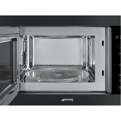 Встраиваемая микроволновая печь Smeg FMI325N купить в Москве и Санкт-Петербурге