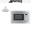 Встраиваемая микроволновая печь Smeg FMI020X