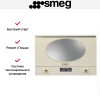 Встраиваемая микроволновая печь Smeg MP822PO