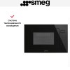 Встраиваемая микроволновая печь Smeg FMI025B3