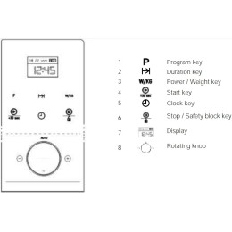 Встраиваемая микроволновая печь Teka ML 8200 BIS NIGHT RIVER BLACK