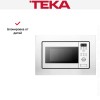Встраиваемая микроволновая печь Teka MWE 207 FI WHITE