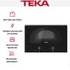 Встраиваемая микроволновая печь Teka MWR 22 BI ANTHRACITE-OS