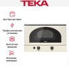 Встраиваемая микроволновая печь Teka MWR 22 BI VANILLA-OS
