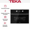 Встраиваемая микроволновая печь Teka MLC 8440 NIGHT RIVER BLACK