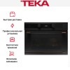 Встраиваемая микроволновая печь Teka MLC 84-G1 MATT BLACK